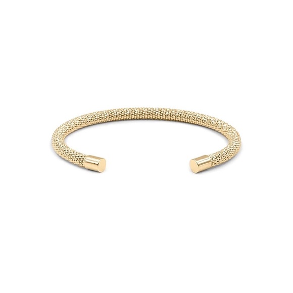 Kinsley Armelle Jewelry - NWT Kinsley Armelle Gold Gesa Cuff Bracelet Goddess Collection